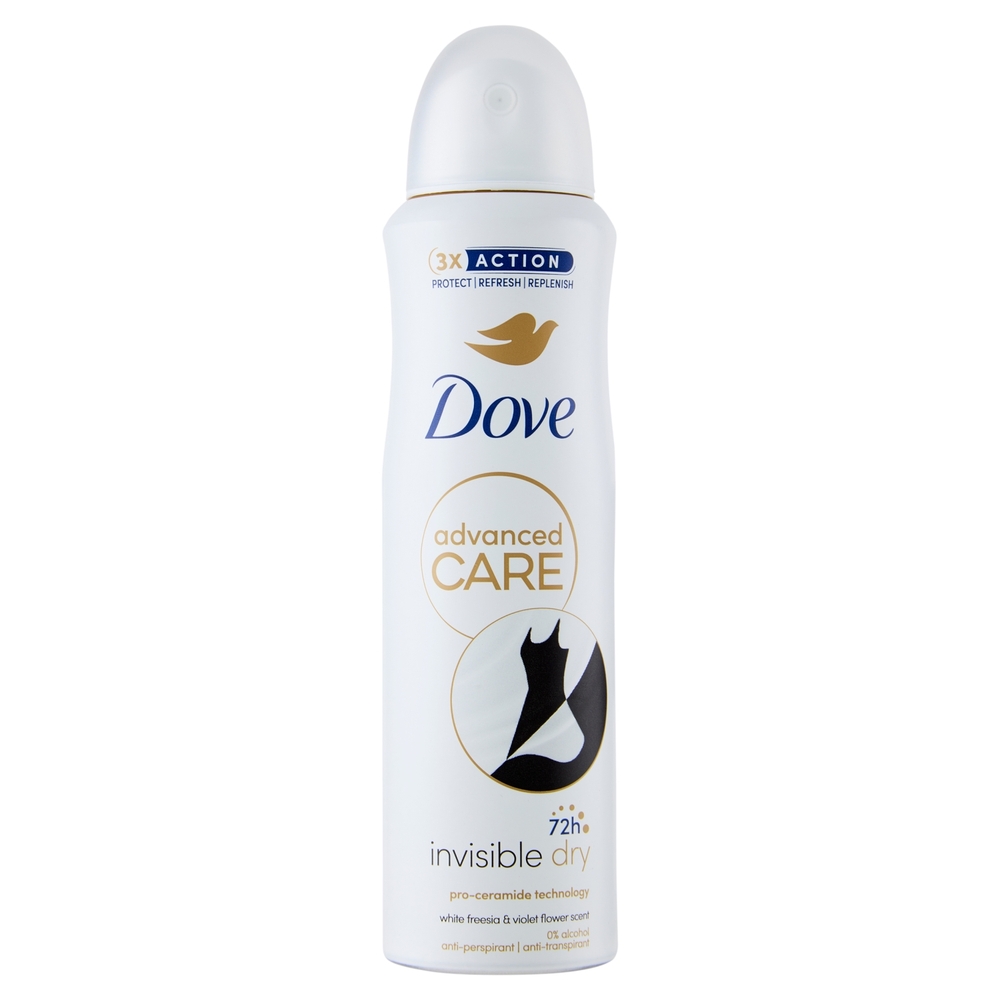 Dove advanced Care invisible dry white freesia & violet flower scent anti-perspirant	150 ml